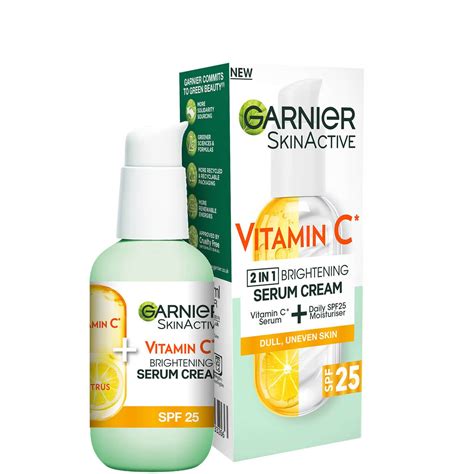 serum creme hydratant  de vitamine   spf garnier  ml