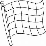 Banderas Bandeira Fichas Checkered sketch template