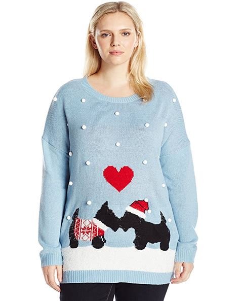7 Plus Size Ugly Holiday Sweaters That Are Actually Really