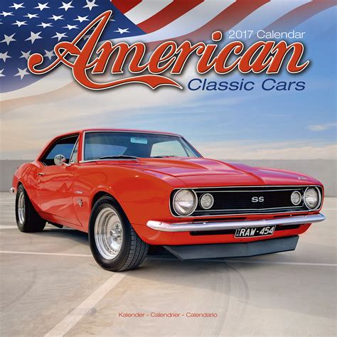 american classic cars calendar    car calendars
