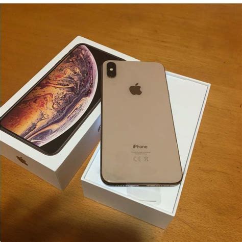 iphone xs max gold gb mobile phones tablets iphone iphone  series  carousell