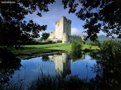 known places ross castle killarney national park ireland desktop wallpaper nr