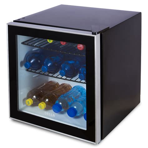 mini beverage fridge built  cooler refrigerator reversible door black ebay