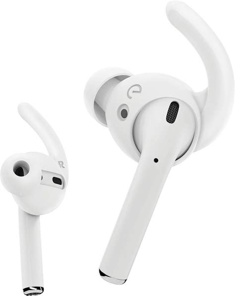 keybudz earbuddyz ultra oorhaakjes voor airpods en earpods white bolcom
