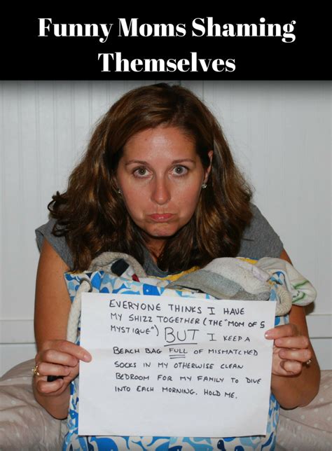 Funny Moms Shaming Themselves