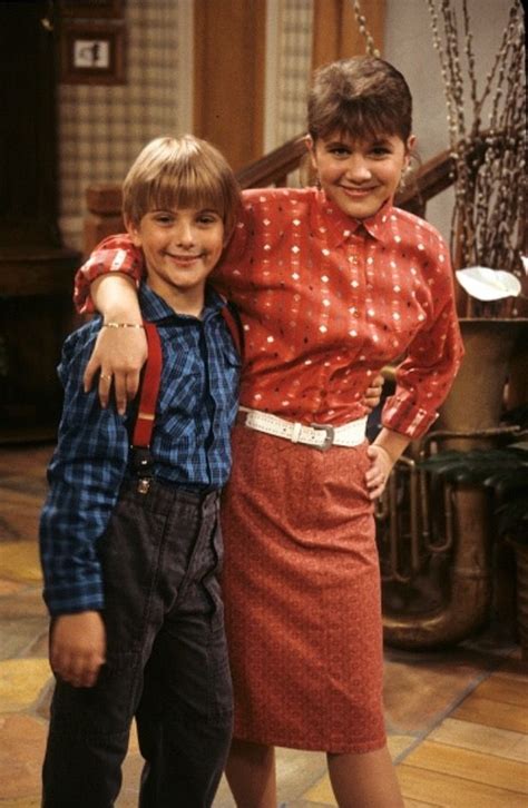 Tracey Gold And Jeremy Miller On The Set Of Growing Pains In 1986 Actrice