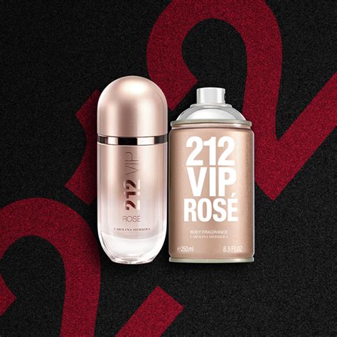 body spray carolina herrera 212 vip rosé beleza na web