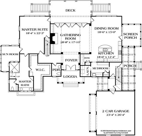 floor plan large open cottage inspiring house plans pinterest master bedrooms