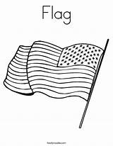 Coloring Flag America States United Built California Usa sketch template