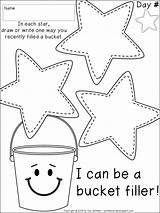 Bucket Filler Coloring Fill Printables Filling Activities Book Kindness Today Preschool Fillers Pages School Printable Freebie Kids Worksheets Snack Classroom sketch template