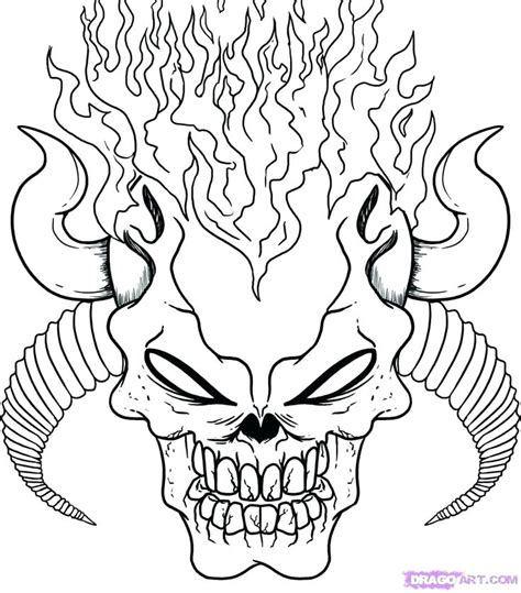 human skull coloring pages  getdrawings