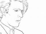Coloring David Bowie Book Pages Books Tumblr sketch template