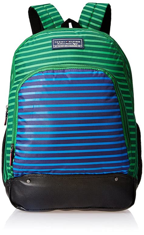 tommy hilfiger olympus  cms green casual backpack thbtsoly alltricksworld