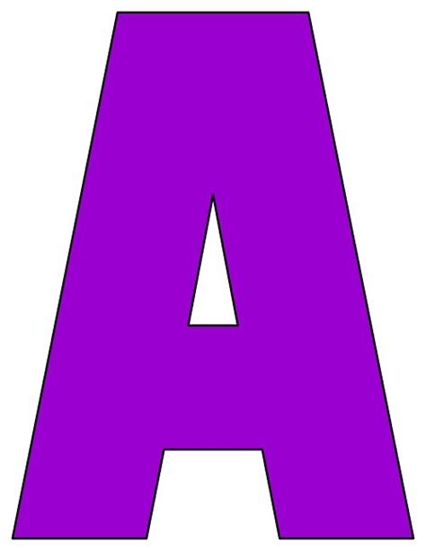 purple printable letters     printable partycom