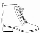 Boots Combat Getdrawings Drawing sketch template
