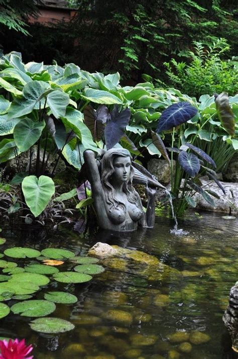 easy diy magical mermaid garden design ideas  decomagz ponds backyard water features