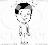 Adolescent Teenage Boy Clipart Cartoon Drunk Outlined Coloring Vector Thoman Cory Royalty sketch template
