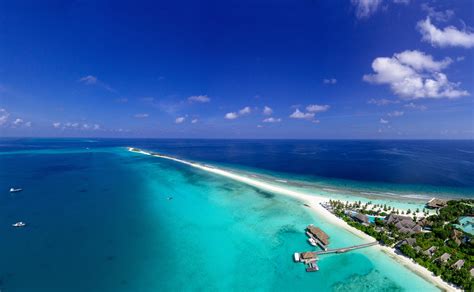 wallpaper island ocean aerial view tropics vacation paradise hd