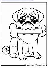 Pug Iheartcraftythings Watchful Vigilant Posture Attempts Always sketch template