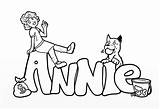 Annie Coloring Pages Movie Jr Clipart Musical Film Little Orphan Logo Colouring Wikipedia Clip Print Cliparts Deviantart Printable Library Encyclopedia sketch template