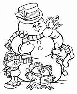 Snowman Snowmen Justcolor Adultos Activities sketch template