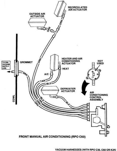 chevy truck air conditioning diagram truck diagram wiringgnet chevy trucks