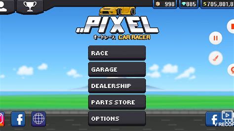 pixel car racer mod apk unlimited  youtube