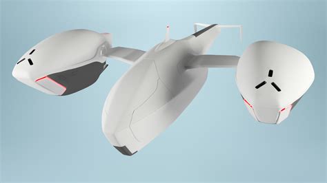 vtol drone model turbosquid