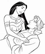 Pocahontas Rolfe Princesses Rats Walt Kimy Przeczytaj Colorironline Divyajanani Davemelillo sketch template