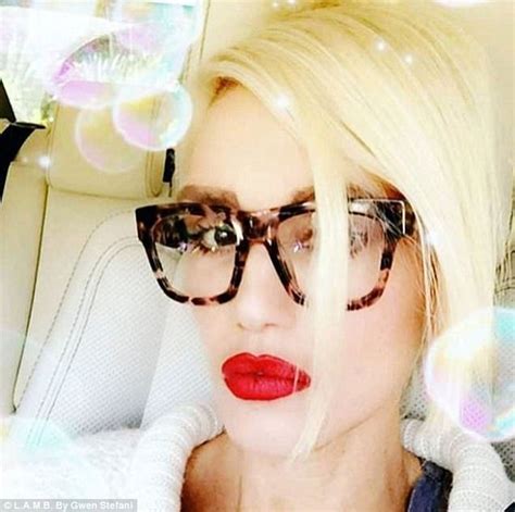 Gwen Stefani Releases New Styles In Her Eyewear Lines Daily Mail Online