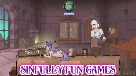 sinfully fun games ciri trainer becumming the witcher