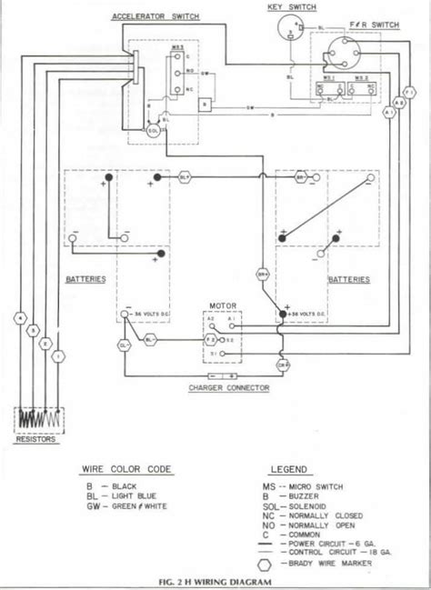 ezgo   marathon wiring diagram wiring diagram pictures