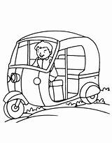 Auto Rickshaw Coloring Pages Driving Drawing Theft Grand Color Kids Drawings Paintingvalley Getdrawings Getcolorings sketch template