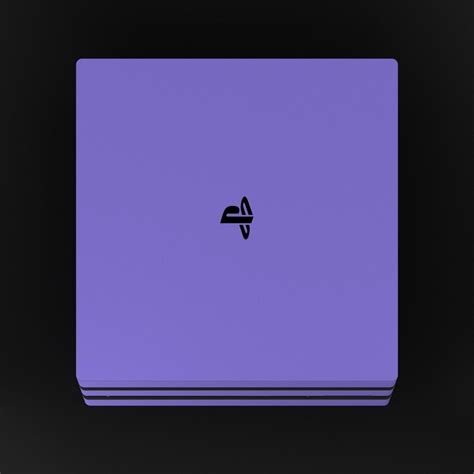 sony ps pro skin solid state purple  solid colors decalgirl
