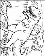 Dinosaur Tyrannosaurus Crayola Dinosaurs Kleurplaat Colorear Dinosauri Dinosaures Jurassic Trex Ecoloringpage Sheet Dinosaure Projets Dinosaurier Clases Designlooter Dinosaurus Colorarty sketch template