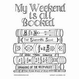 Coloring Books Pages Stack Weekend Book Bliss Gift Color Drawing Swatch Sketch Tags Cards Paper Sheets sketch template