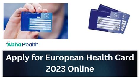 apply  european health card
