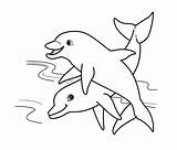 Dolphin Dolphins Printable Kids Drawing Clipart Drawings Color Cliparts Coloring Gif Spinner Small Library Getdrawings sketch template