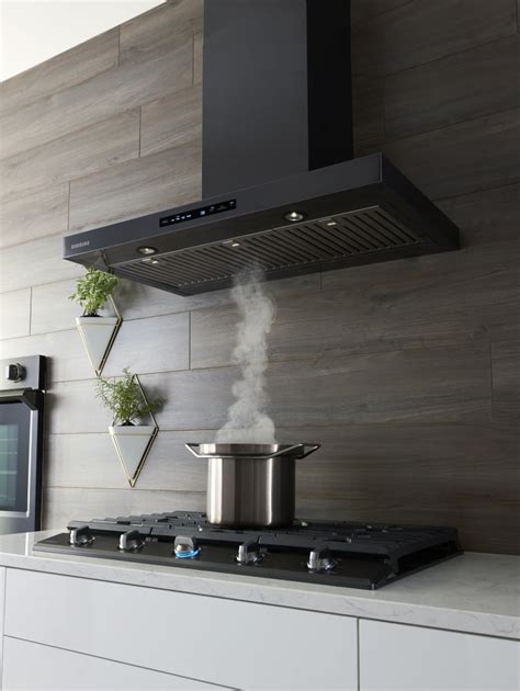 Samsung NK36K7000WG 36 Inch Smart Wall Mount Chimney Range