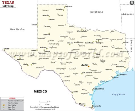 cities  texas texas cities map