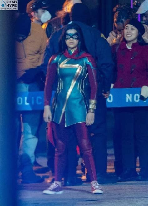 ms marvel first look of iman vellani leaked from the sets