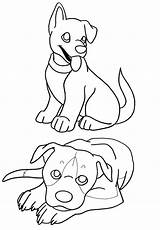 Coloring Pages Puppies Kids Printable Deviantart Bestcoloringpagesforkids sketch template