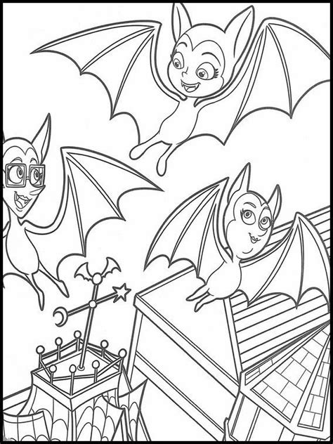 vampirina  print  printable vampirina coloring pages  kids