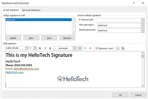 How To Set Up Email Signature On Outlook App Tetrault Cofe1985