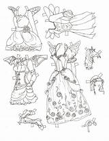 Fairy Missy sketch template