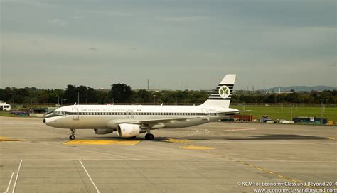 aer lingus airbus  retro image economy class