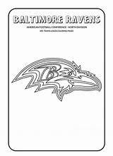 Ravens Baltimore Logo Template Coloring Pages sketch template
