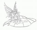 Fairies sketch template