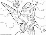 Pages Rosetta Coloring Fairy Getcolorings sketch template