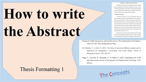 write  abstract   style youtube